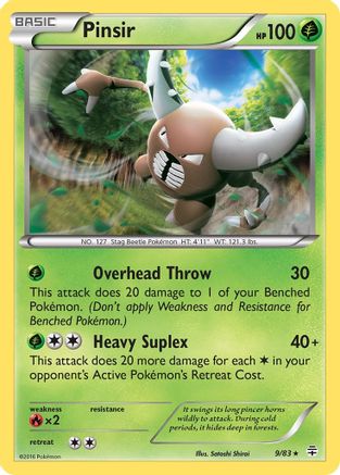 Image of Pinsir (9/83) [XY: Generations]