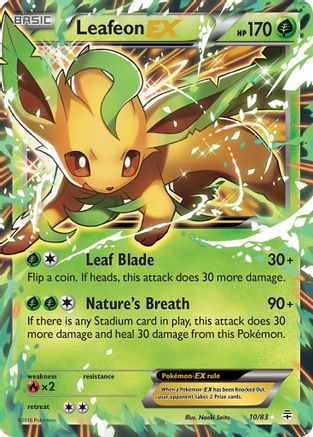 Image of Leafeon EX (10/83) [XY: Generations]