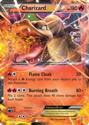 Image of Charizard EX (11/83) [XY: Generations]