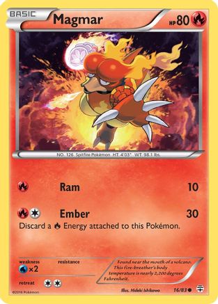 Image of Magmar (16/83) [XY: Generations]