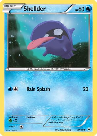 Image of Shellder (19/83) [XY: Generations]