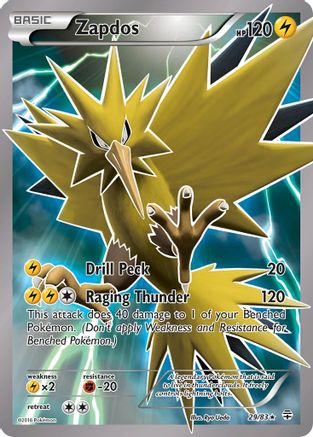 Image of Zapdos (29/83) [XY: Generations]