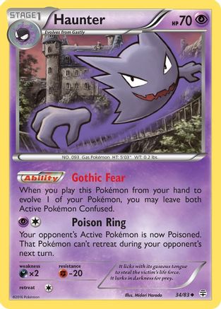 Image of Haunter (34/83) [XY: Generations]