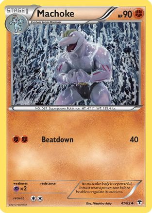 Image of Machoke (41/83) [XY: Generations]