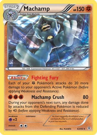 Image of Machamp (42/83) [XY: Generations]