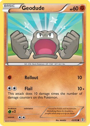 Image of Geodude (43/83) [XY: Generations]