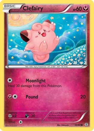 Image of Clefairy (50/83) [XY: Generations]