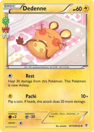 Image of Dedenne (RC10/RC32) [XY: Generations]