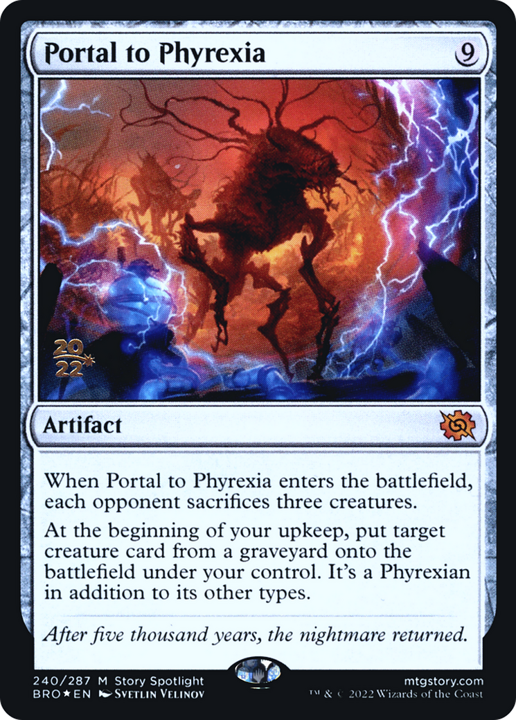 Image of Portal to Phyrexia [The Brothers' War Prerelease Promos]