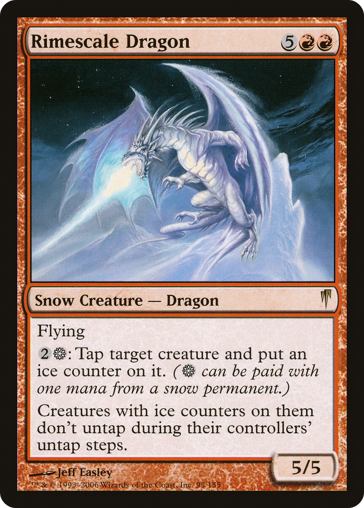 Image of Rimescale Dragon [Coldsnap]