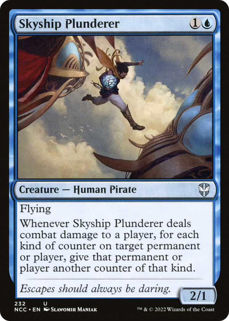 Image of Skyship Plunderer [Streets of New Capenna Commander]
