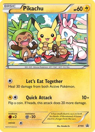 Image of Pikachu (XY95) [XY: Black Star Promos]