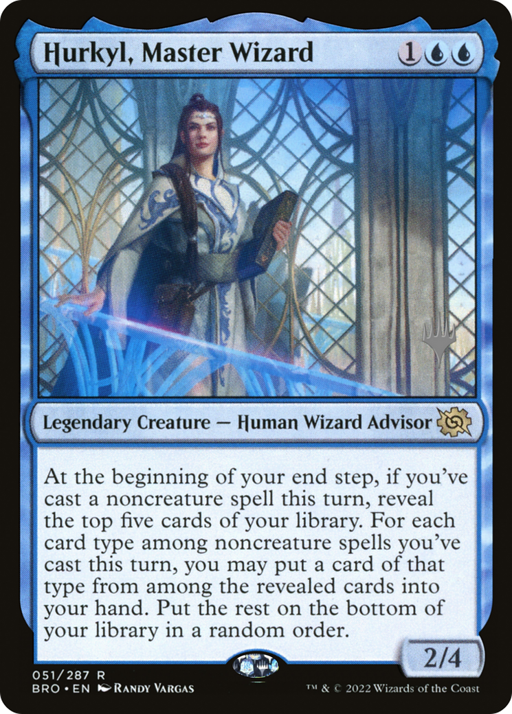 Image of Hurkyl, Master Wizard (Promo Pack) [The Brothers' War Promos]