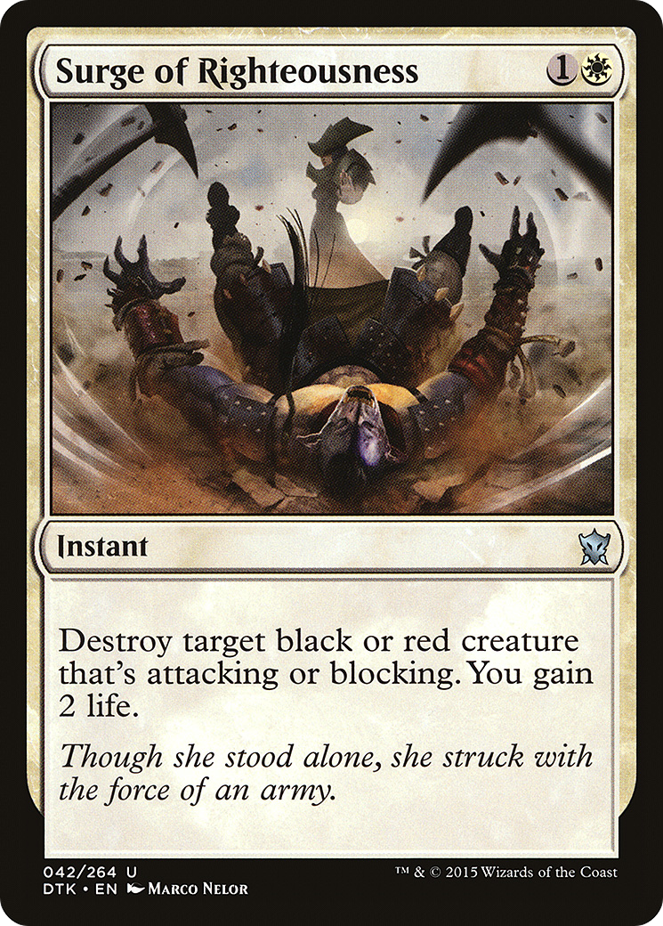 Image of Surge of Righteousness [Dragons of Tarkir]