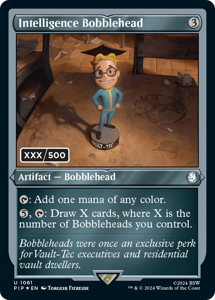 Image of Intelligence Bobblehead (Serialized) [Fallout]