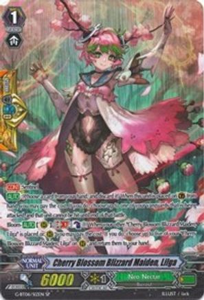 Image of Cherry Blossom Blizzard Maiden, Lilga (SP) (TRANSCENSION OF BLADE & BLOSSOM)