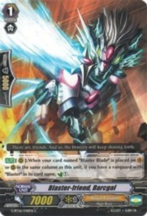Image of Blaster-friend, Barcgal (TRANSCENSION OF BLADE & BLOSSOM)