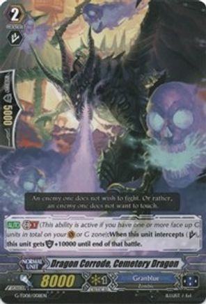 Dragon Corrode, Cemetery Dragon (G-TD08: VAMPIRE PRINCESS OF THE NETHER HOUR)