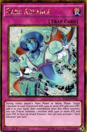 Image of Dark Advance [PGL3-EN018] Gold Secret Rare