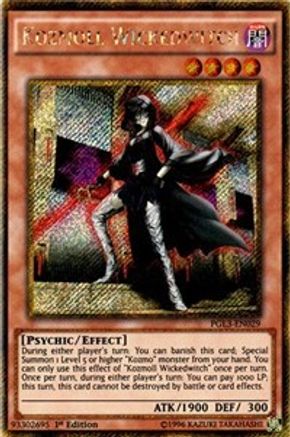 Image of Kozmoll Wickedwitch [PGL3-EN029] Gold Secret Rare