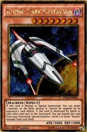 Image of Kozmo Dark Destroyer [PGL3-EN031] Gold Secret Rare