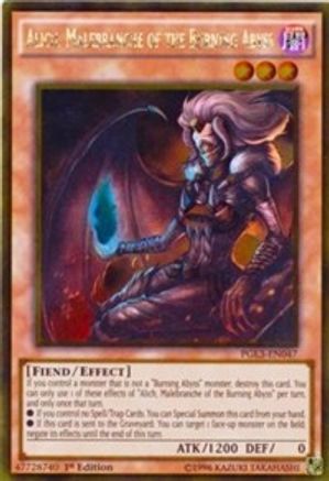 Image of Alich, Malebranche of the Burning Abyss [PGL3-EN047] Gold Rare