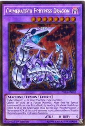 Image of Chimeratech Fortress Dragon [PGL3-EN057] Gold Rare