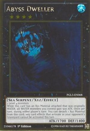 Image of Abyss Dweller [PGL3-EN068] Gold Rare