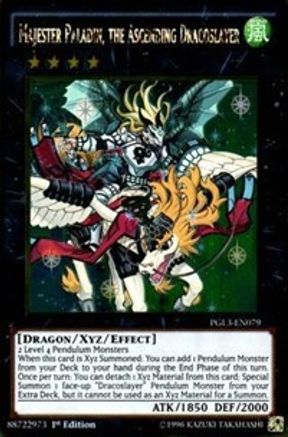 Image of Majester Paladin, the Ascending Dracoslayer [PGL3-EN079] Gold Rare