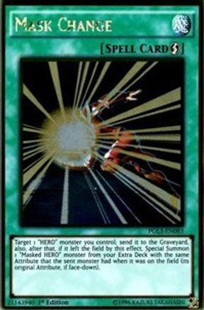 Image of Mask Change [PGL3-EN083] Gold Rare