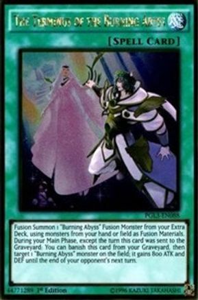 Image of The Terminus of the Burning Abyss [PGL3-EN088] Gold Rare