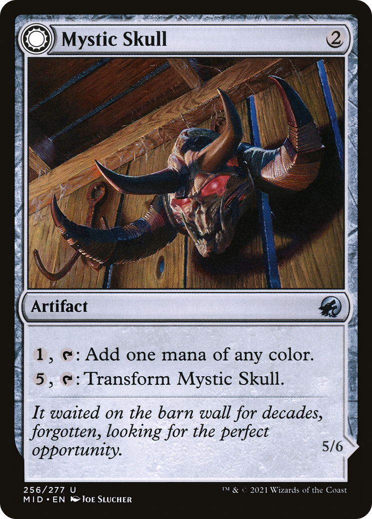 Image of Mystic Skull // Mystic Monstrosity [Innistrad: Midnight Hunt]