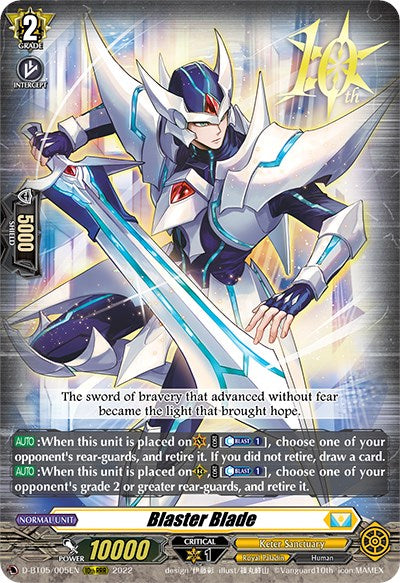 Image of Blaster Blade (D-BT05/005EN) [Triumphant Return of the Brave Heroes]