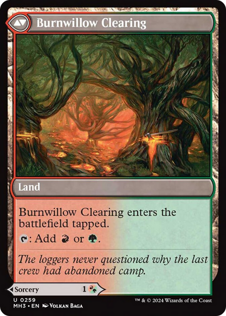 Image of Stump Stomp // Burnwillow Clearing [Modern Horizons 3]