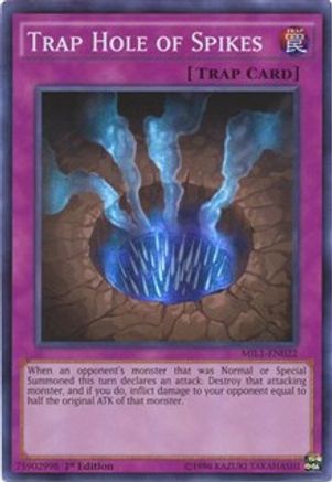 Image of Trap Hole of Spikes [MIL1-EN022] Super Rare