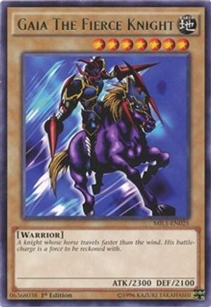 Image of Gaia The Fierce Knight [MIL1-EN025] Rare