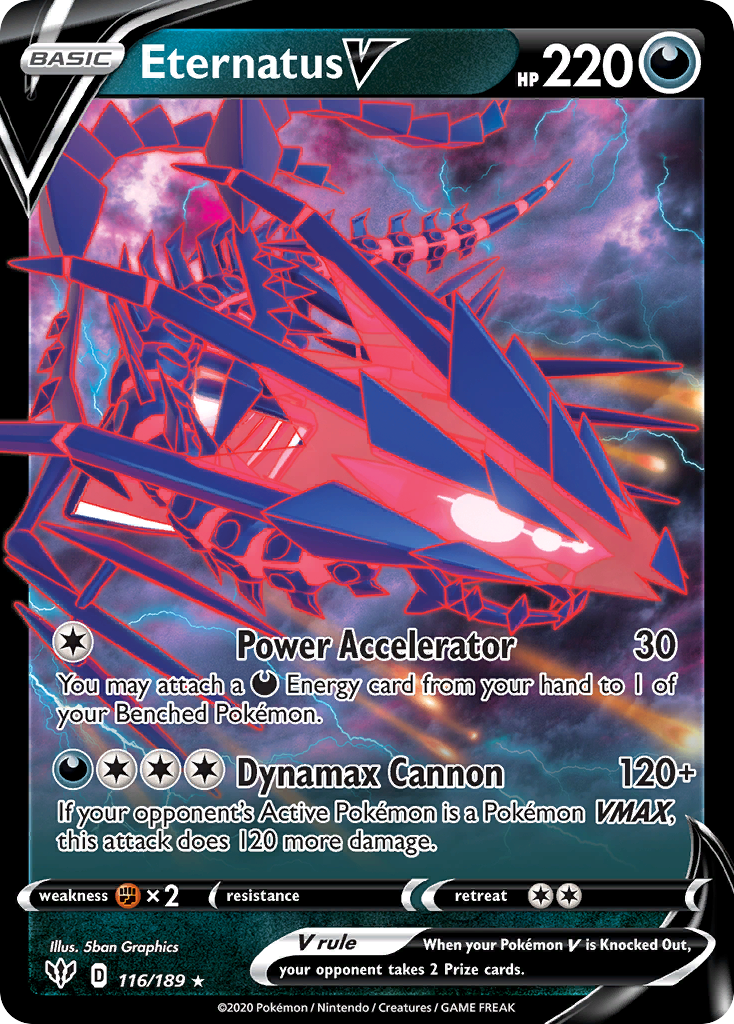 Image of Eternatus V (116/189) [Sword & Shield: Darkness Ablaze]
