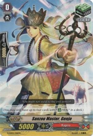 Sanzou Master, Genjo (G-LEGEND DECK VOL.2: THE OVERLORD BLAZE)