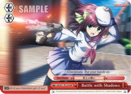Image of Battle with Shadows (AB/W31-TE21R RRR) [Angel Beats! Re:Edit]