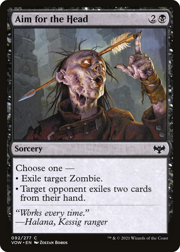 Image of Aim for the Head [Innistrad: Crimson Vow]