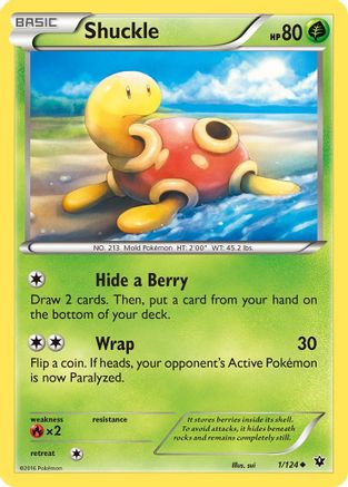 Image of Shuckle (1/124) [XY: Fates Collide]