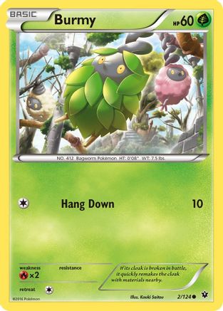 Image of Burmy (2/124) [XY: Fates Collide]