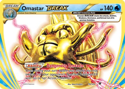 Image of Omastar BREAK (19/124) [XY: Fates Collide]