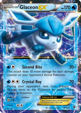 Image of Glaceon EX (20/124) [XY: Fates Collide]