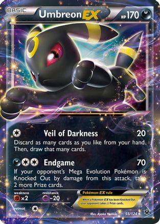 Image of Umbreon EX (55/124) [XY: Fates Collide]
