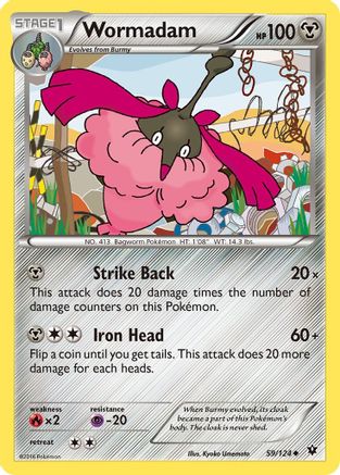 Image of Wormadam (59/124) [XY: Fates Collide]