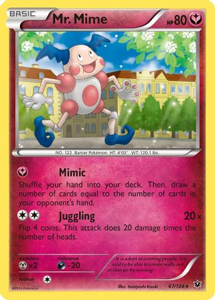 Image of Mr. Mime (67/124) [XY: Fates Collide]