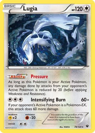 Image of Lugia (78/124) [XY: Fates Collide]