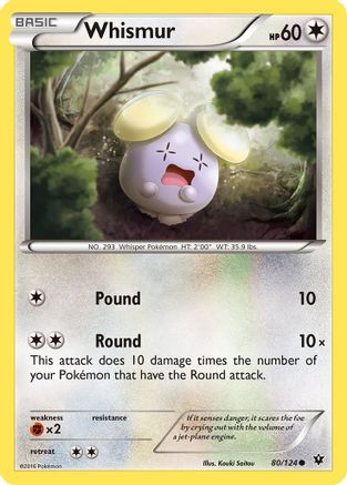 Image of Whismur (80/124) [XY: Fates Collide]