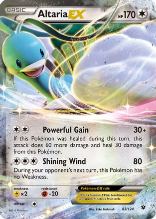 Image of Altaria EX (83/124) [XY: Fates Collide]